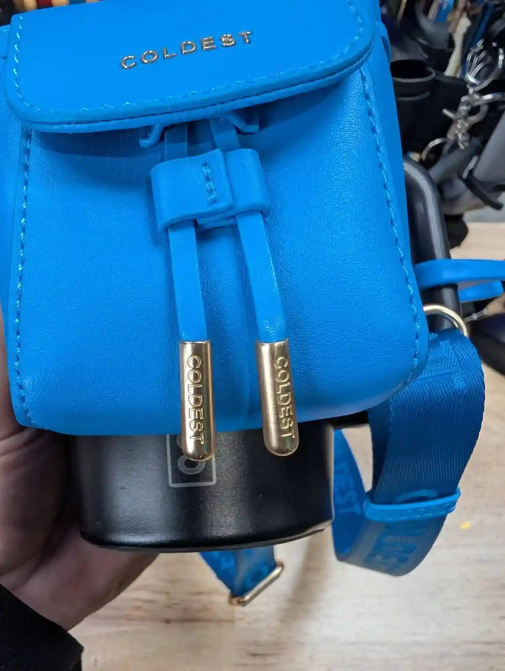 Water Bottle Attachment Backpack