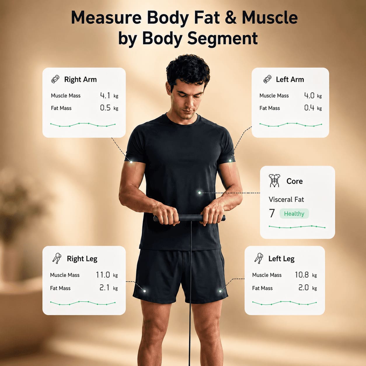Segmental Smart Scale CS10P